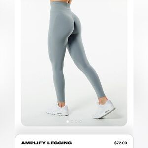 Alphalete Grey amplify leggings